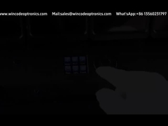 12pcs 60W LED Swinging Beam Matrix Wash Moving Head Bar Light untuk Tour Show Musik Festival Festival Lig