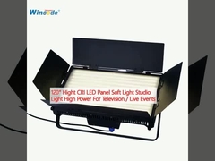 120° Tinggi CRI LED Panel Soft Light Studio Light Daya Tinggi Untuk Televisi / Live Event