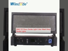DMX 512 Disco Strobe Light Warna Wash Party Lampu Strobe