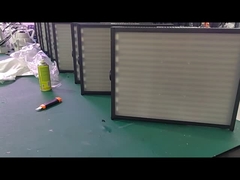 400W LED High CRI 95 Studio Panel Light 120° Angle Adjustable Temp, Kontrol DMX/RDM