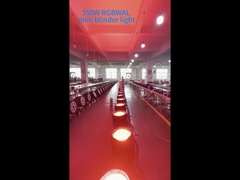 350W LED RGBWAL lampu mini blinder IP65