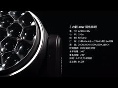 Kepala bergerak LED zoom mata B 1940