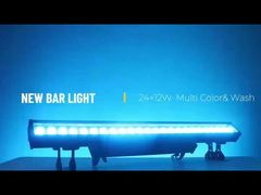 Lampu dinding LED 24*12leds LED, PFC tahan air, pencahayaan fasad luar ruangan