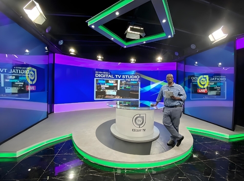 Latest company news about Solusi Pencahayaan Ruang Studio Stasiun TV