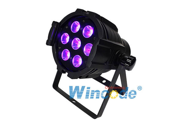 Harga yang bagus DMX Professional LED Stage Light 7×3W RGB 3 in 1 LED Par Light on line
