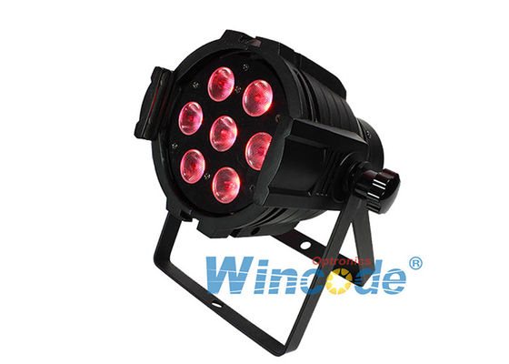 Harga yang bagus DMX Professional LED DJ Stage Light 7×8W RGBW 4 in 1 LED Par Light on line