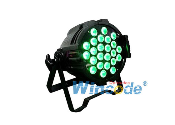 Harga yang bagus DMX 512 Led Par Light 24×10W RGBW Four In One Indoor Untuk Dekorasi Panggung on line