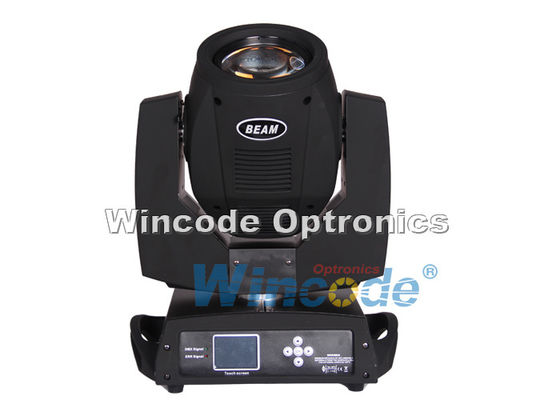 Harga yang bagus 5R 200W Sharpy Beam Moving Head Light, DJ Stage Lights 2 Phase Motor 8 Facet Prism on line