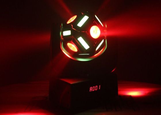 Harga yang bagus 6 x 12 Watt LED RGBW Snake Eyes Mini Multi-beam LED Moving Head Disco Light Untuk Pesta on line