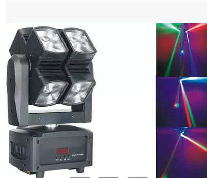 Harga yang bagus Bahan anti api 8*10W Mini Beam Wheel Moving Head Untuk Acara Pesta Disco Club on line