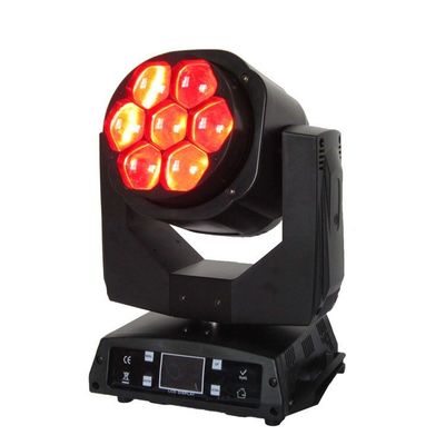 Harga yang bagus Wincode LED Mata Lebah Kecil 7x15W RGBW 4 in 1 Wash Beam Moving Head LED Light on line