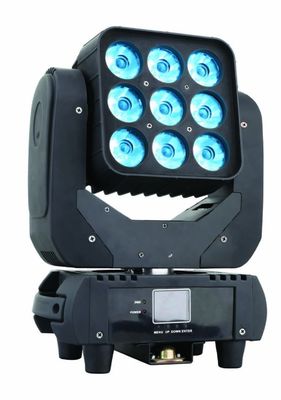 Harga yang bagus Cree LED Moving Head Light Wash Beam Dots Control Untuk Disco Event Illuminate on line
