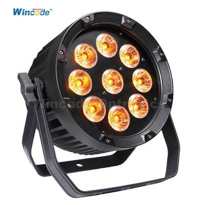 Harga yang bagus Portable 12000mAh Lithium Battery LED Stage Up Light Touch Screen 16bit Dimming WiFi / DMX / RDM on line