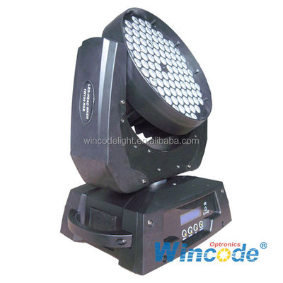 Harga yang bagus 108*3W RGBW LED Moving Head Light with DMX512 Control and 540° Pan for Professional Stage Lighting on line