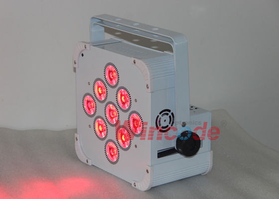 Harga yang bagus DMX 512 Lampu panggung bertenaga baterai 9×18W Led Beam Moving Bar Dengan Efek Perburuan Otomatis on line