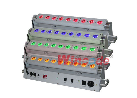 Harga yang bagus RGBWA Eksterior Led Wall Wash Lampu Wifree Magic Bar F9 Untuk Studio / Teater on line