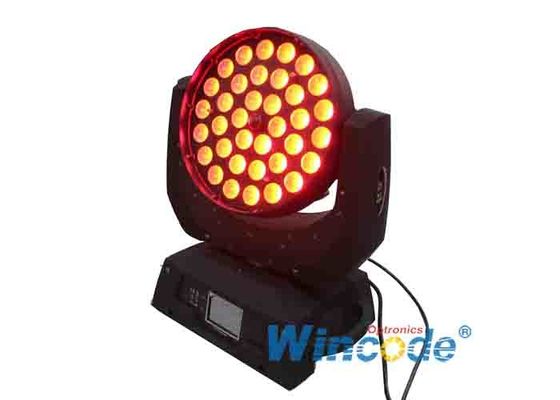 Harga yang bagus Powerful Motors LED Moving Head Light 36pcs 18 Watt RGBW+UV+L 7 In 1 Untuk Pernikahan on line