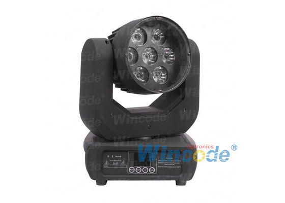 Harga yang bagus Lampu sorot portabel untuk panggung 7pcs * 15 watt, Beam Bar Club Pencahayaan Dengan Layar LED on line