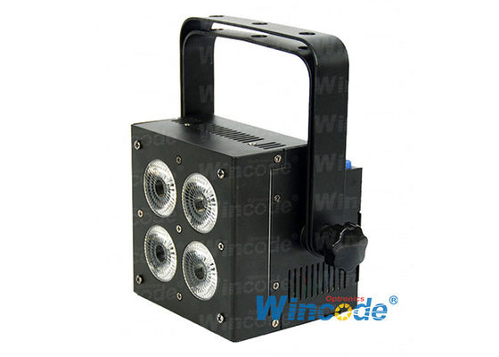 Harga yang bagus 4×15W RGBWA 5 in 1 LED Par Light, LED Flat Par Light, LED Uplight Untuk Acara Dj Pernikahan on line