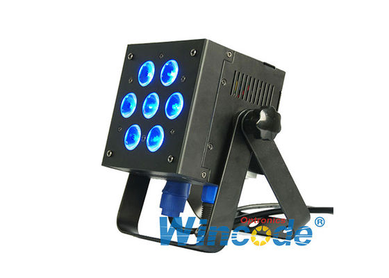Harga yang bagus 7×18W RGBWA+UV 6 in 1 LED Par Light, LED Truss Uplight, LED Uplight Untuk Acara Dj Pernikahan on line