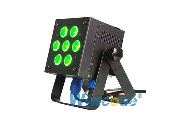 Harga yang bagus 7×15W RGBWA 5 in 1 LED Par Light, LED Truss Uplight, LED Slim Par Light Untuk Acara Dj Pernikahan on line