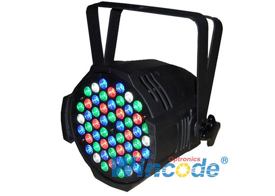 Harga yang bagus 54pcs 3W RGBW LED Par Light Dengan Linear Dimming Untuk Stage Performance System, Pertunjukan Teater on line