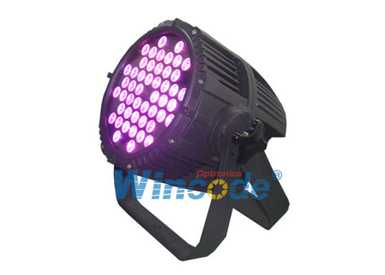Harga yang bagus Outdoor Led Par 64 stage lights 48 X 4w, Quad Color Disco Party Lights RGBW 4 dalam 1 on line