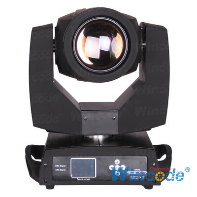 Harga yang bagus Peralatan pencahayaan panggung 200W 5R Lampu kepala bergerak 85 °C Perlindungan atas panas on line