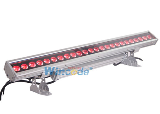 Harga yang bagus Pencahayaan Lanskap Luar untuk Gedung Iklan, Led Wall Washer IP65 24*10w RGBW on line