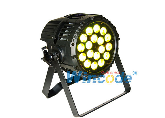 Harga yang bagus 18 X 10w Peralatan pencahayaan panggung profesional Ip65 Aluminium Die Casting Untuk Hotel on line