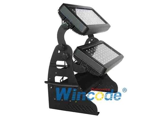 Harga yang bagus Lampu LED Arsitektur Hitam Waterproof IP67 RGBW Four In One Untuk Mal Perbelanjaan on line