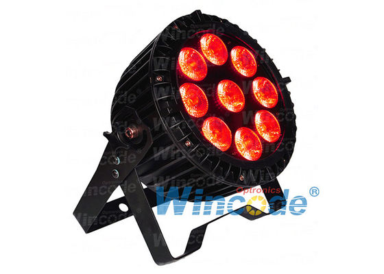 Harga yang bagus 4 Dimmer Led Par Can Lampu 9 X 15 Watt Colorado IP65 Constant Current Driver on line