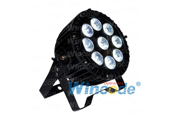 Harga yang bagus Led Par 64 Kaleng Waterproof IP65, 9*10W LED Par Lampu Tahap RGBW 4 In1 on line