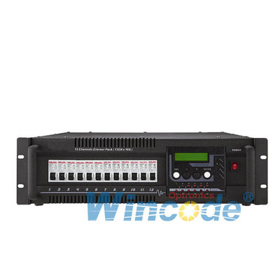 Harga yang bagus 12 Channel Digital Dimmer Pack Untuk Led Lights, Stage Lighting Dimmer Packs CE Disetujui on line