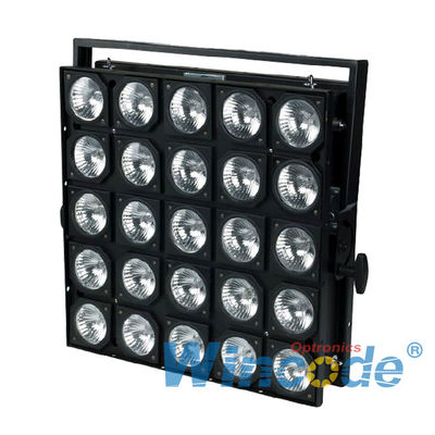 Harga yang bagus 25 Kepala OSRAM LED Lampu panggung, DMX Matrix Panel Penonton Blinder Lampu on line