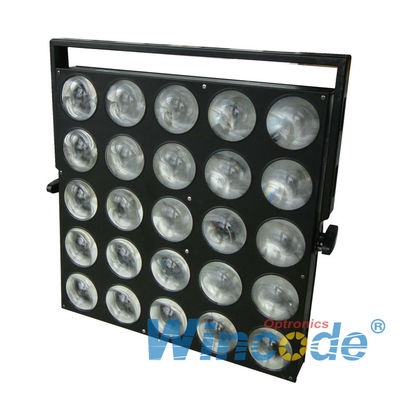 Harga yang bagus 25*10W Cree LED Audience Blinder Panas Matrix Beam Putih Untuk Broadcast Studio on line