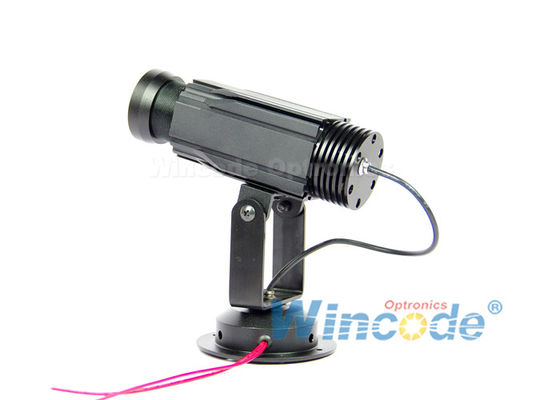Harga yang bagus Disesuaikan LOGO LED Video Projector, LED Static Gobo Projector Light 12W Untuk Toko on line
