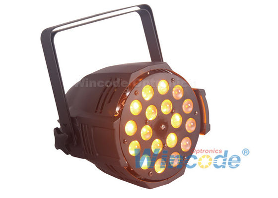 Harga yang bagus 18×10W RGBW Led Par Lighting Untuk Sistem Pertunjukan Panggung, Pertunjukan Teater on line