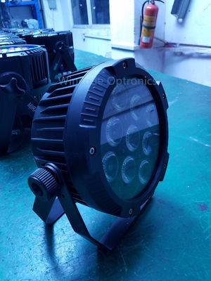 Harga yang bagus IP63 DMX Lampu panggung bertenaga baterai untuk acara bergerak / Slim LED Par on line