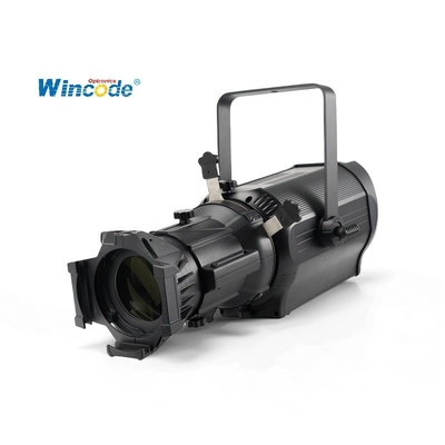300W LED RGBW 4 in 1 Leko Profil Framing Spot Light Untuk Konferensi Auditorium Teater Gereja
