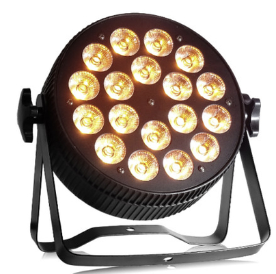 Harga yang bagus 18 LED Outdoor IP65 LED Slim Par, LED Flat Par Light Dengan Kontrol DMX on line