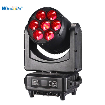 Outdoor IP65 Waterproof LED Cuci Pixel Bergerak Kepala 7pcs 60W
