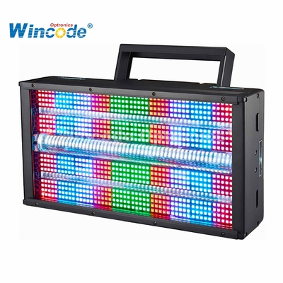 Harga yang bagus 1000W IP65 Waterproof LED Strobe Light Cool Putih + RGB DMX512 on line