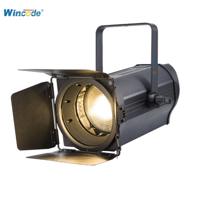 Harga yang bagus 200W LED Fresnel Light 3200K-5600K DMX512 Studio Lighting on line
