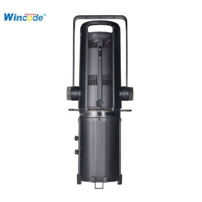 Harga yang bagus Lampu Sorot Profil LED RGBAW 200W 25° hingga 50° – Layar Sentuh & Lensa Asferis & 4 Pemotong Logam untuk on line