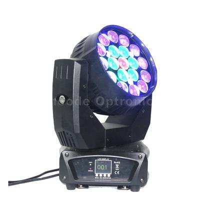 Harga yang bagus 19*15W RGBW 4 in 1 LEDs LED Moving Head Light with 50000 Hours Lifespan for Stage Lighting on line