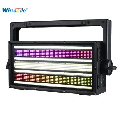 700W 5 tabung LED Flash Strobe DMX512, RDM, Art-Net, SACN Efek panggung cahaya