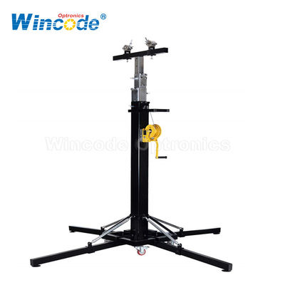 Harga yang bagus 6m 150KG Elevator Tower Mobile Light Truss Stand on line
